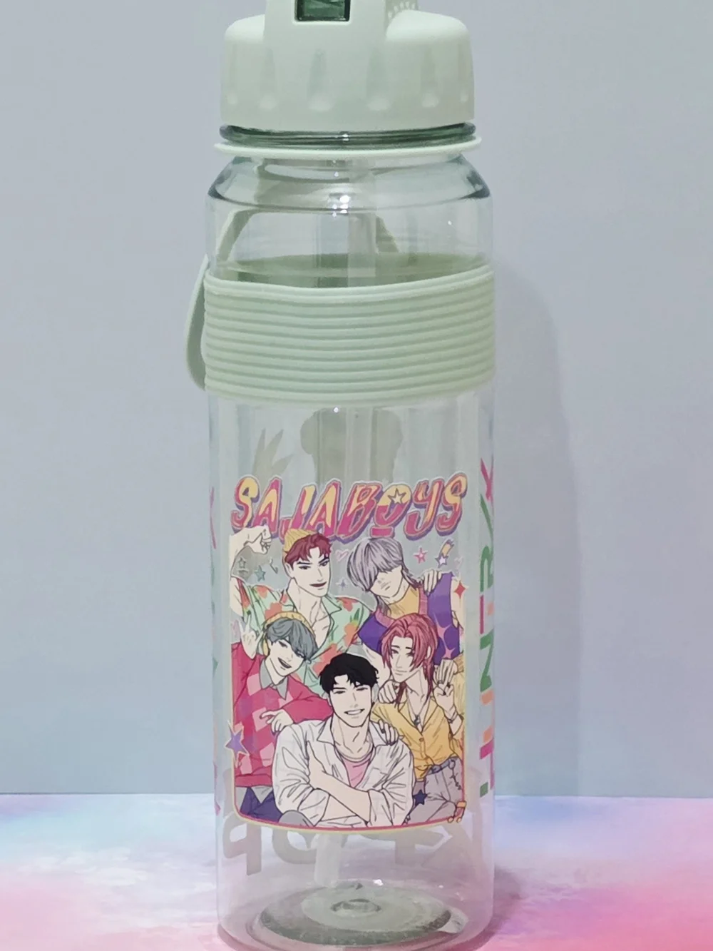 Hand-Designed K-POP Demon Hunters, Huntrix, Saja Boys, Zoey Water Bottle